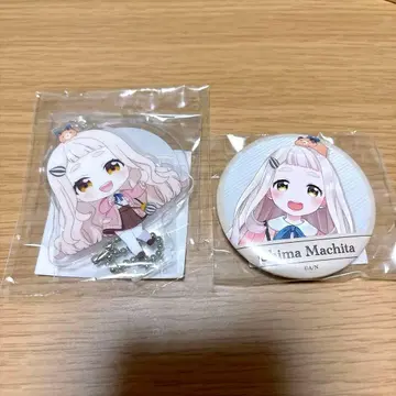 ~가격 인하 중~ 니지산지 마치다 치마 캔뱃지 아크릴 스탠드