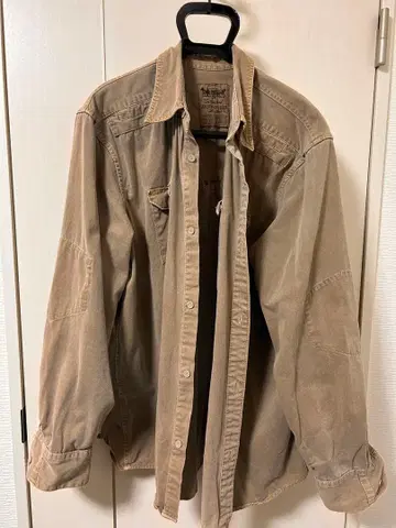 구제 의류 Levi Strauss & Co 베이지 밀리터리 자켓