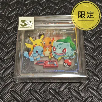 새상품 포켓몬 30주년 아크릴 블록 Timeless Adventure