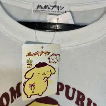 폼폼푸딩 맨투맨 화이트 LL 사이즈 상하의 세트 상품