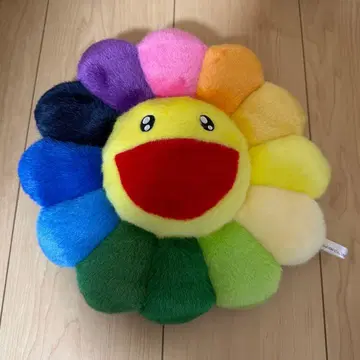 타카시 무라카미 꽃 모양 봉제 인형 30cm