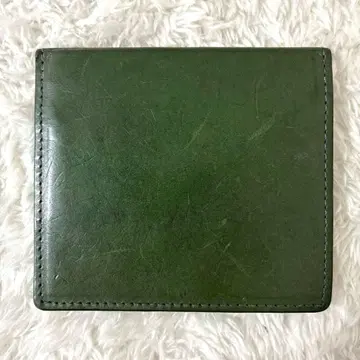 abrAsas 얇은 머니클립 그린