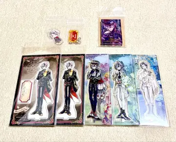 악마 집사와 검은 고양이 벨리안 아크릴 스탠드 아크릴 키링 등 묶음 판매