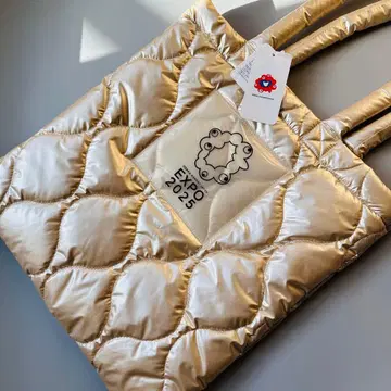 간사이 만박 EXPO2025 키이국야 콜라보 퀼팅백 미야쿠미야쿠