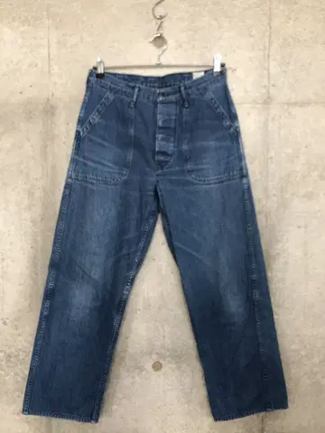 Orslow 오어슬로우 데님 베이커 팬츠 US NAVY 네이비