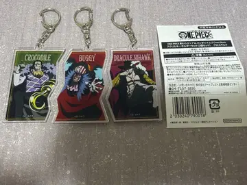 원피스 반다이남코 크로스 스토어 크로스 길드 키링 세트