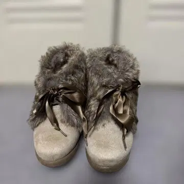 VANS 어그 부츠 베이지