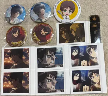 진격의 거인 엘렌 캔뱃지 파샤코레 묶음 판매