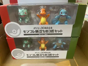 포켓몬 30주년 몬코레 출발의 3마리 세트 x 2 관동 지방