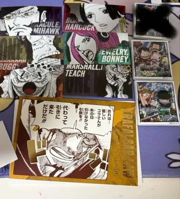 원피스 굿즈 묶음 판매 1-5장까지