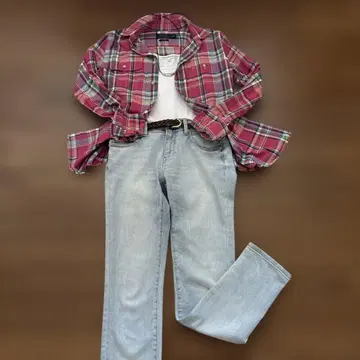 23구 danim의 부드러운 스카이블루 스키니 데님