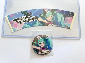 하츠네 미쿠 매지컬 미라이 2019 캔뱃지 스티커 프로세카 굿즈 레어