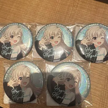 히사카와 하야테 아이돌 마스터 신데렐라 걸스 EXPO 공식 캔뱃지