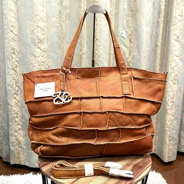 레어 새상품 2way zucchero filato 토트백 카멜