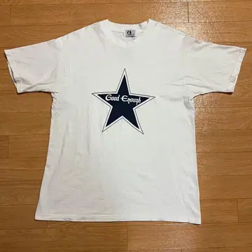 Good Enough 별 모양 로고 T셔츠