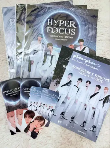 TXT HYPER FOCUS VR CONCERT 트레이딩 카드 포스터