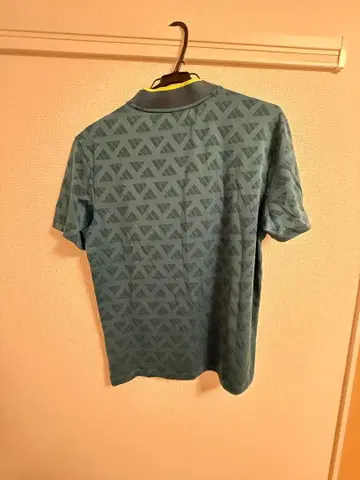 adidas 기하학 패턴 셔츠 M 사이즈