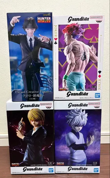 [ 새상품 ] HUNTER HUNTER 헌터헌터 피규어 4체 세트