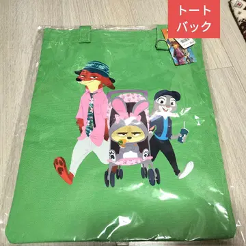 토트백 닉 주디 민트 그린 그린 피닉 Disney