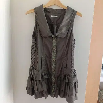 axes femme 레이스업 미니 원피스 페어리 그런지 모리걸