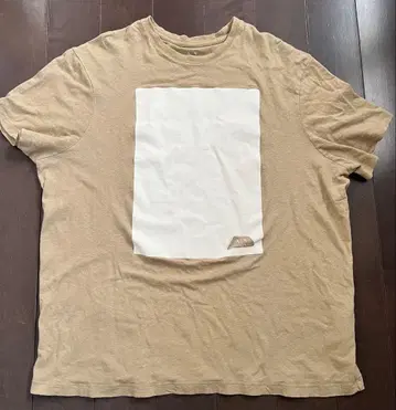 Armani Exchange 베이지 T셔츠