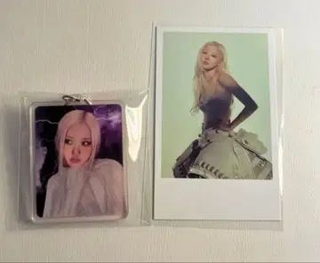 BLACKPINK 로제 DEADLINE 구매 혜택 키링&포토 카드