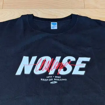 challenger 한정판 T셔츠 noise 블랙 XL 챌린저