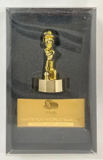 닌텐도 클럽닌텐도 골드 마리오/플라티나 회원 오리지널 피규어