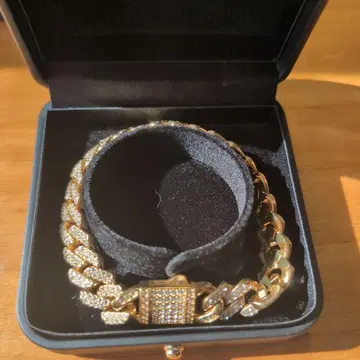 내스티독 금도금 팔찌