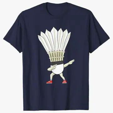 새상품 배드민턴 더빙 셔틀콕 버디 보이 T셔츠 S사이즈