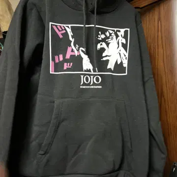 죠죠의 기묘한 모험 DIO 후드 부착 후드티