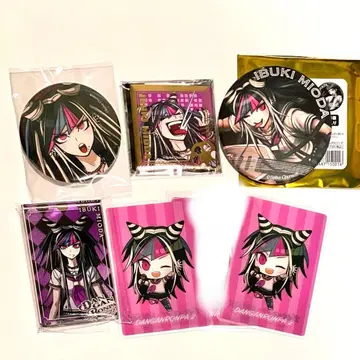 6세트 슈퍼 단간론파 2 미오다 이부키 15주년 기념전 에비텐