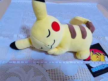 [ 새상품 ] 포켓몬 센터 정품 졸린 피카츄 봉제 인형