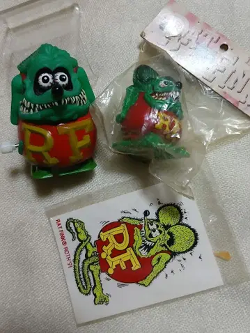 랫핑키 RAT FINK 피규어 스티커