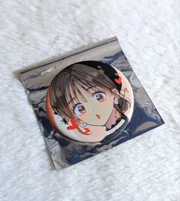 하나토유메 & LaLa 타몬군 지금 어느 쪽 금박 캔뱃지 키노시타 우타게