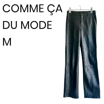 꼼사데모드 가죽 팬츠 양가죽 천연 가죽 M 블랙 모드 스타일 1939