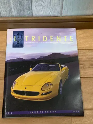 Maserati IL TRIDENTE 2001 FALL 마세라티 매거진