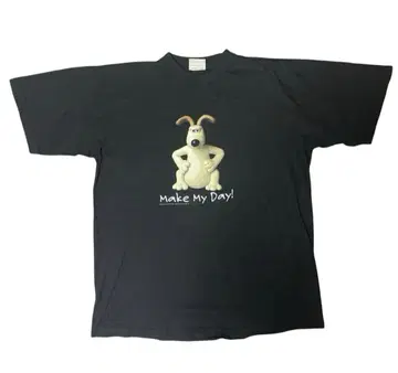 월레스와 그로밋 1989 빈티지 T셔츠 XL