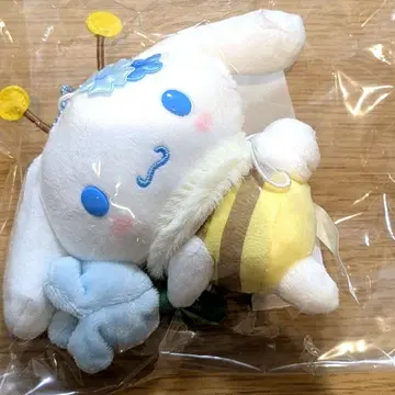 시나모롤 마스코트 홀더 꽃을 아주 좋아하는 벌님