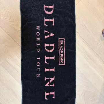 BLACKPINK DEADLINE WORLD TOUR 타월