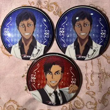 GiGO 카페 캔뱃지 아오미네 다이키 카가미 다이가