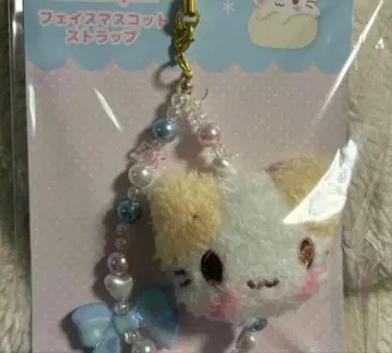 마쉬멜로우처럼 폭신폭신한 냥코 페이스 마스코트 스트랩