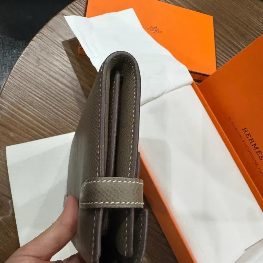 에르메스 켈리 지갑 에토프 풀박 사진 5