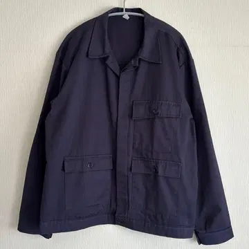 데드스탁 이탈리아군 3포켓 워크 자켓 L 네이비