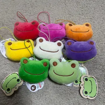 개구리 피클스 쫀득쫀득 페이스 마스코트 8개 준완성