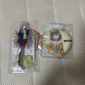 부이스포! 에이 리사 발렌타인 아크릴 스탠드 GIGO 캔뱃지