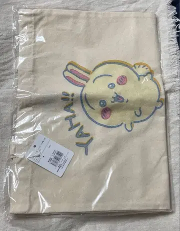 치이카와 토트백 레트로 인쇄풍 토끼