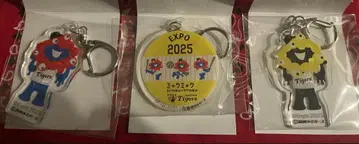 만박 한신 타이거즈 한신 미야쿠미야쿠 아크릴 키링 세트