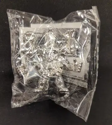 반다이 다이캐스트 양귀비 7 / 근육맨 사탄 크로스 (은도금 ver.)