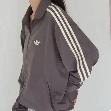 adidas 그레이 저지 점퍼